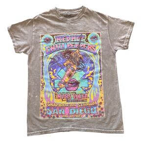 Red Hot Chili Peppers 2023 Tour Tee Size Small